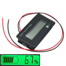 將圖片載入圖庫檢視器 3Pcs 12V/24V/36V/48V 8-70V LCD Acid Lead Lithium Battery Capacity Indicator Digital Voltmeter