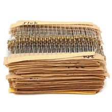 Load image into Gallery viewer, 6000pcs 100 Value 1/4W Carbon Film Resistor KIT0155 Assortment Box Kit 60pcs Each Value