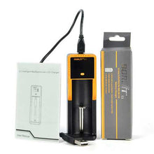 Load image into Gallery viewer, BORUiT C1 Universal USB LCD Display 26650 Li-ion LiFePo4 18650 AA AAA Rechargeable Battery Charger