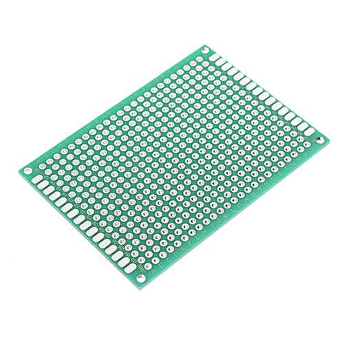 Geekcreit? 10pcs 50x70mm FR-4 2.54mm Double Side Prototype PCB Printed Circuit Board