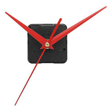 Cargar imagen en el visor de la galería, 20mm Shaft Length DIY Red Triangle Hands Silent Quartz Wall Clock Movement Mechanism For Replacement