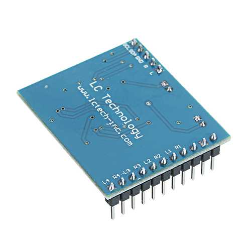 PT2314 Sound Quality Adjustment Module Voice Module IIC 6V-10V Audio Processing Module Geekcreit for Arduino - products that work with official Arduino boards