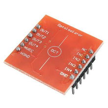 将图片加载到图库查看器,5Pcs A87 4 Channel Optocoupler Isolation Module High And Low Level Expansion Board Geekcreit for Arduino - products that work with official Arduino boards