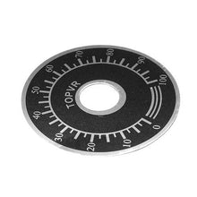 Cargar imagen en el visor de la galería, 10 Sets MF-A03 Bakelite Potentiometer Knob Cap Hat + 0-100 Digital Dial Scale Plate
