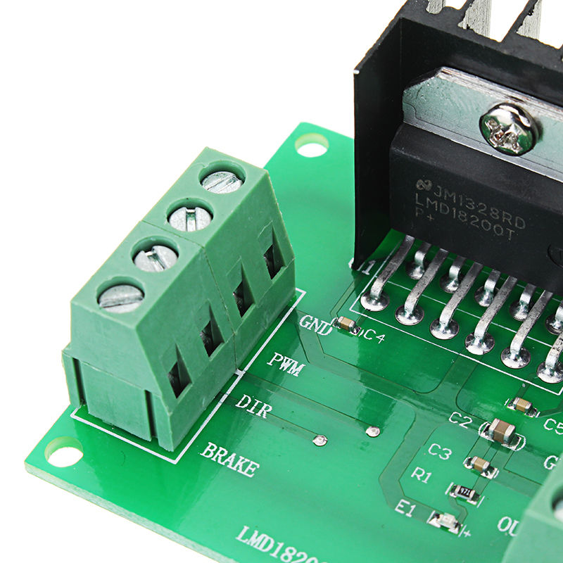 3A 75W DC PWM Speed Adjustable Motor Driver Module LMD18200T Geekcreit for Arduino - products that work with official Arduino boards