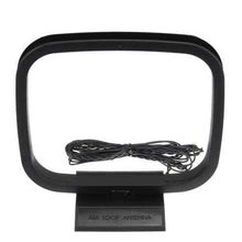 Load image into Gallery viewer, AM-3P AM FM Loop Antenna With 3-pin Mini Connector For Home Audio Theater Systems Amplifier