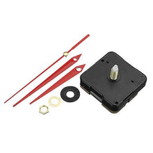 Charger l'image dans la galerie, 5pcs 20mm Shaft Length DIY Red Triangle Hands Silent Quartz Wall Clock Movement Mechanism For Replacement