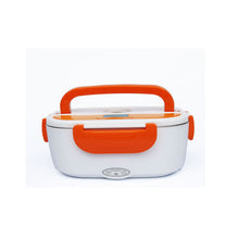 将图片加载到图库查看器,12V 24V/110V 220V  Portable Dual Use Home Car Truck Electric Heating Lunch Box Thermal Food Warmer Container Mini Rice Cooker