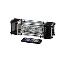 Load image into Gallery viewer, Assembled IV-18 Fluorescent Tube Clock 6 Digital Display Aluminum Alloy Energy Pillar With Remote Control