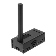 Load image into Gallery viewer, Assembled MMDVM Hotspot Board Support P25 DMR YSF + Raspberry Pi Zero + OLED Display + Antenna + Aluminum Enclosure Case Kit