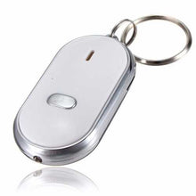 將圖片載入圖庫檢視器 3pcs Whistle Key Finder Keychain Sound LED With Whistle Claps