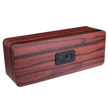 Load image into Gallery viewer, Kingneed S301 2.5W Wireless Wooden bluetooth Speaker Mini Portable Stereo Speaker