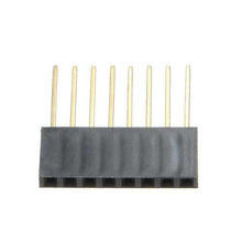 将图片加载到图库查看器,50pcs 8P 2.54MM Stackable Long Connector Female Pin Header