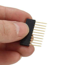 Cargar imagen en el visor de la galería, 30pcs 10P 2.54MM Stackable Long Connector Female Pin Header