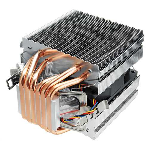 DC12V 6 Heat Pipe Computer CPU Fan Cooler Ultra-quiet Heat Sink For Lag1156/1155/1150/775