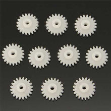 将图片加载到图库查看器,50Pcs/Pack 2mm Dia 22 Teeth Plastic Single Layer Gear For DIY Model Toy Motor Shaft Gear