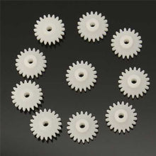 将图片加载到图库查看器,50Pcs/Pack 2mm Dia 22 Teeth Plastic Single Layer Gear For DIY Model Toy Motor Shaft Gear