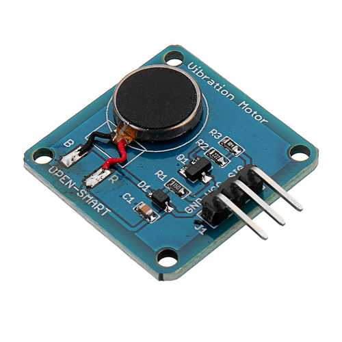 3pcs Vibration Motor Module Mini Flat Vibrating DC Motor Geekcreit for Arduino - products that work with official Arduino boards