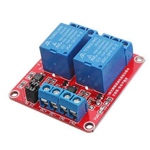 Charger l'image dans la galerie, 5V 2 Channel Level Trigger Optocoupler Relay Module