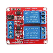Charger l'image dans la galerie, 5V 2 Channel Level Trigger Optocoupler Relay Module