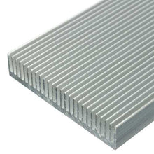 将图片加载到图库查看器,5pcs 100x41x8mm Aluminum Heat Sink Heat Sink Cooler For High Power LED Amplifier Transistor Cooling