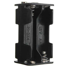 Cargar imagen en el visor de la galería, 3pcs 4-Slot 4 x AA Battery Holder Back To Back Holder Case Box
