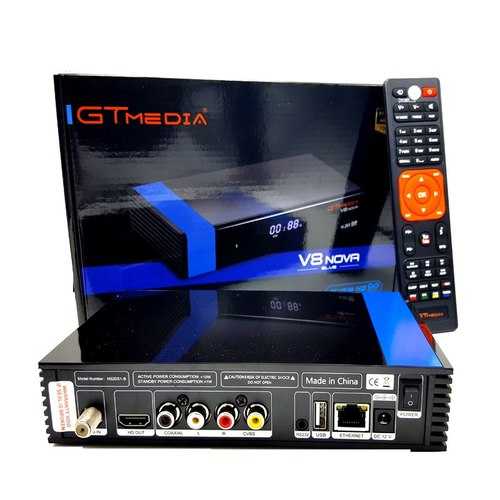 GTmedia V8 NOVA DVB-S2 Satellite TV Signal 1080P HD H.265 Built-in WIFI CCcam Receiver with AV Port