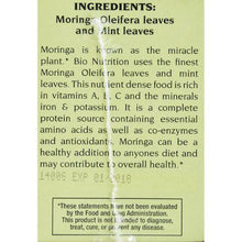 Load image into Gallery viewer, Bio Nutrition - Tea - Moringa Mint - 30 Bags
