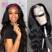 将图片加载到图库查看器,13x4 Lace Front Human Hair Wigs Brazilian Body Wave Lace Front Wig 360 HD Lace Frontal Wigs For Women Human Hair Closure Wig