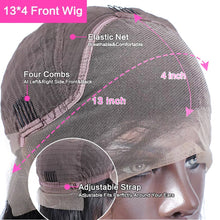 将图片加载到图库查看器,13x4 Lace Front Human Hair Wigs Brazilian Body Wave Lace Front Wig 360 HD Lace Frontal Wigs For Women Human Hair Closure Wig