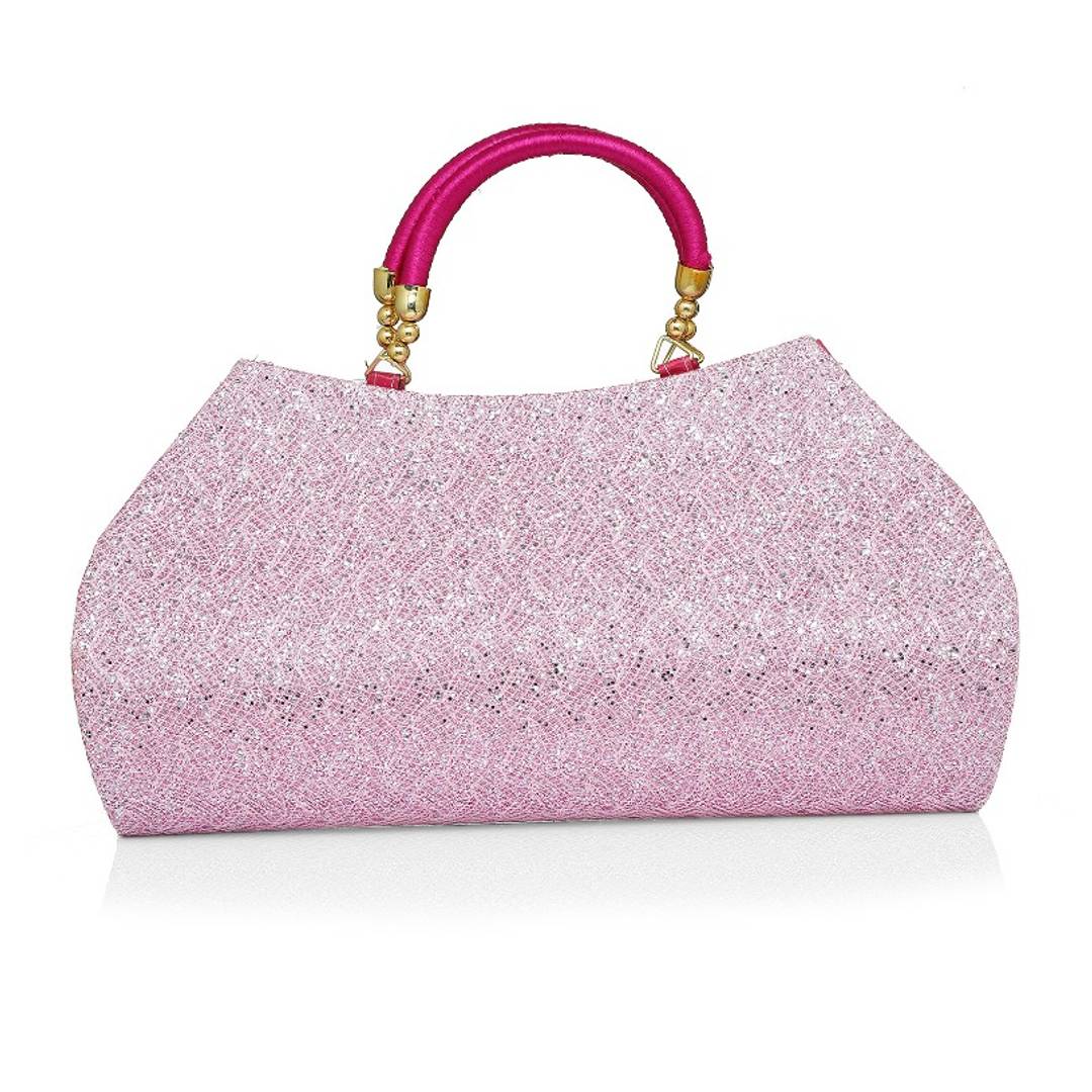 Clutch In Pink Colour