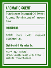 Load image into Gallery viewer, Cold Pressed Organic Neem Oil, (10 ml) (Pack Of 4)