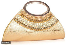 將圖片載入圖庫檢視器 Trendy Velvet Party Wear Bridal Clutch