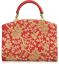 将图片加载到图库查看器,Trendy Velvet Party Wear Bridal Clutch