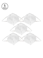 Cargar imagen en el visor de la galería, Women Printed Pack of 5 Reusable 2-Ply Cotton Cloth Masks