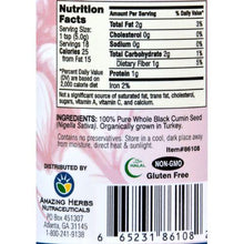 Cargar imagen en el visor de la galería, Black Seed Black Cumin Seed - Whole - 4 oz