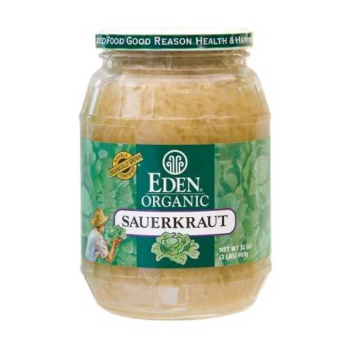Eden Foods Sauerkraut Glass (12x32 Oz)