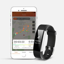 Cargar imagen en el visor de la galería, 2019 Sport Bracelet Watch Women Men LED Waterproof Smart Wrist Band Heart rate Blood Pressure Pedometer Clock For Android iOS