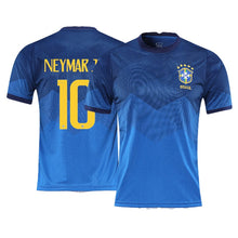 Cargar imagen en el visor de la galería, 2020-2021 Brazil Soccer Jersey Camisa Inspired uniform Special MEYMAR JR PAULINHO football T shirt Customize tshirt tops