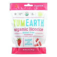 Load image into Gallery viewer, Yumearth Organics Soft Eating - Strawberry Licorice - Case of 12 - 5 oz.
