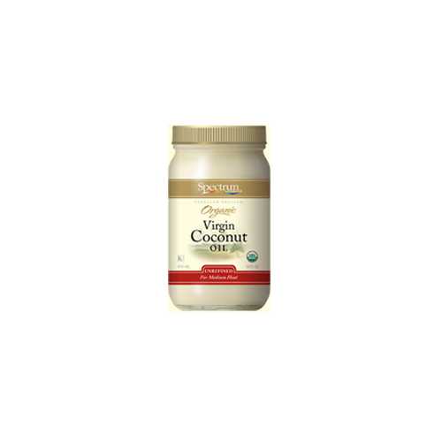 Spectrum Naturals Unrefined Coconut Oil ( 12x14 Oz)