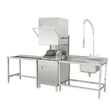 Cargar imagen en el visor de la galería, 220V 380V Commercial Dishwasher Vertical 60 Seconds Fast wash Dishwasher Machine