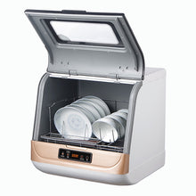 Cargar imagen en el visor de la galería, 220V Dishwasher Desktop Automatic Household Lazy Six Sets of Small Desktop Dishwashers Free Installation Countertop Dishwasher