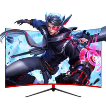 Cargar imagen en el visor de la galería, 27" 1 MS 240 HZ Monitor Gamer 1920 * 1080 LCD Curved Screen Display 165HZ HD gaming monitor PC Desktop HDMI monitor for Computer