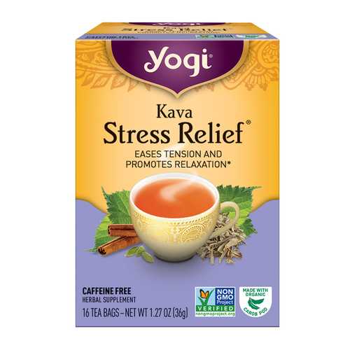 Yogi Kava Stress Relief Tea (6x16 Bag)