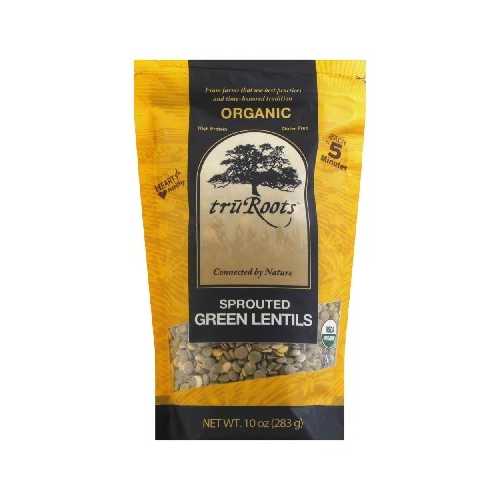 TruRoots Green Sprouted Lentil (6x10 Oz)