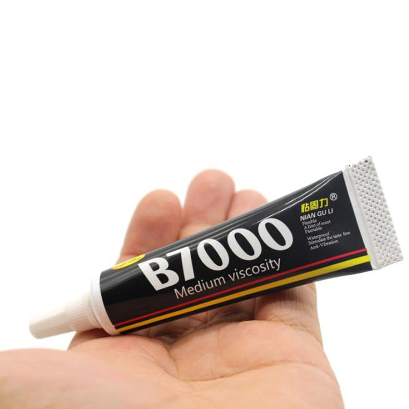 2PCS B-7000 Industrial Strength Glue Adhesive 15ml 0.5fl.oz For Jewelry Nails Glass