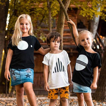 Cargar imagen en el visor de la galería, Unisex Short Sleeve Kids T-shirt Boy 2020 New Cartoon Casual T-shirts Girls Tops T-shirt Children Clothes Spring Summer