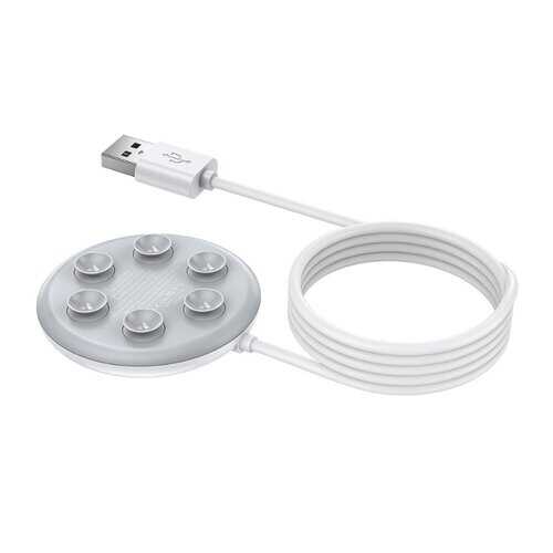 Superfast Ultra Thin And Round Wireless Charger - COLOR: WHITE