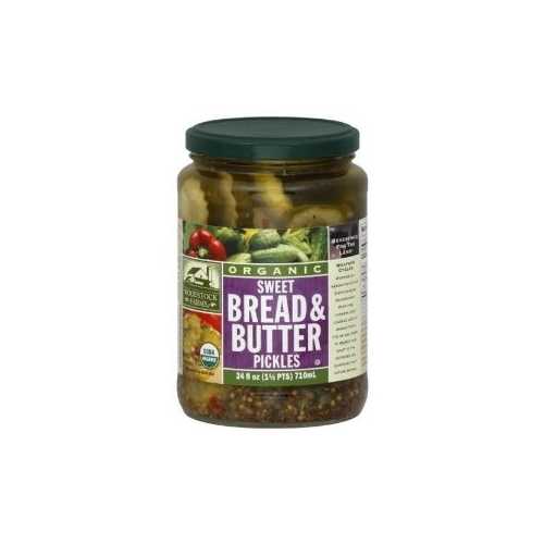 Woodstock Bread & Butter Sweet Pickles (6x24 Oz)